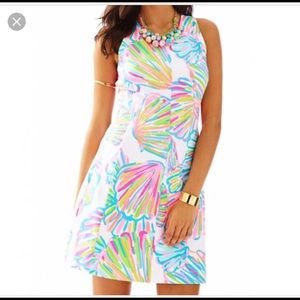 Size M felicity dress fit and flare Lilly pulitzer